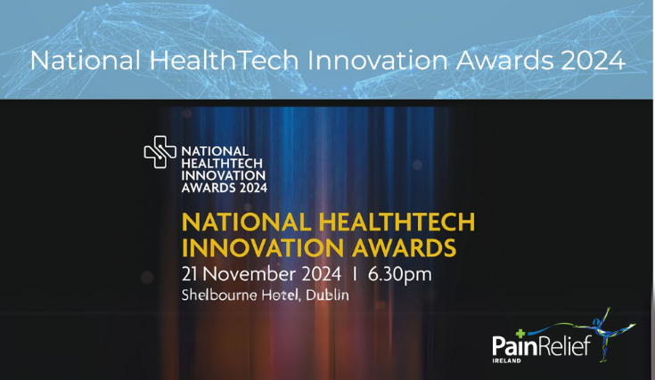 Dominic Hegarty, Niamh McLoughlin (Irish Business Manager Neuromodulation Medtronic Ireland) and Ronan Hurley (Enterprise Strategic Manager Medtronic UK & Ireland).