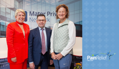 International Athletics Legend Sonia O’Sullivan at Pain Relief Ireland